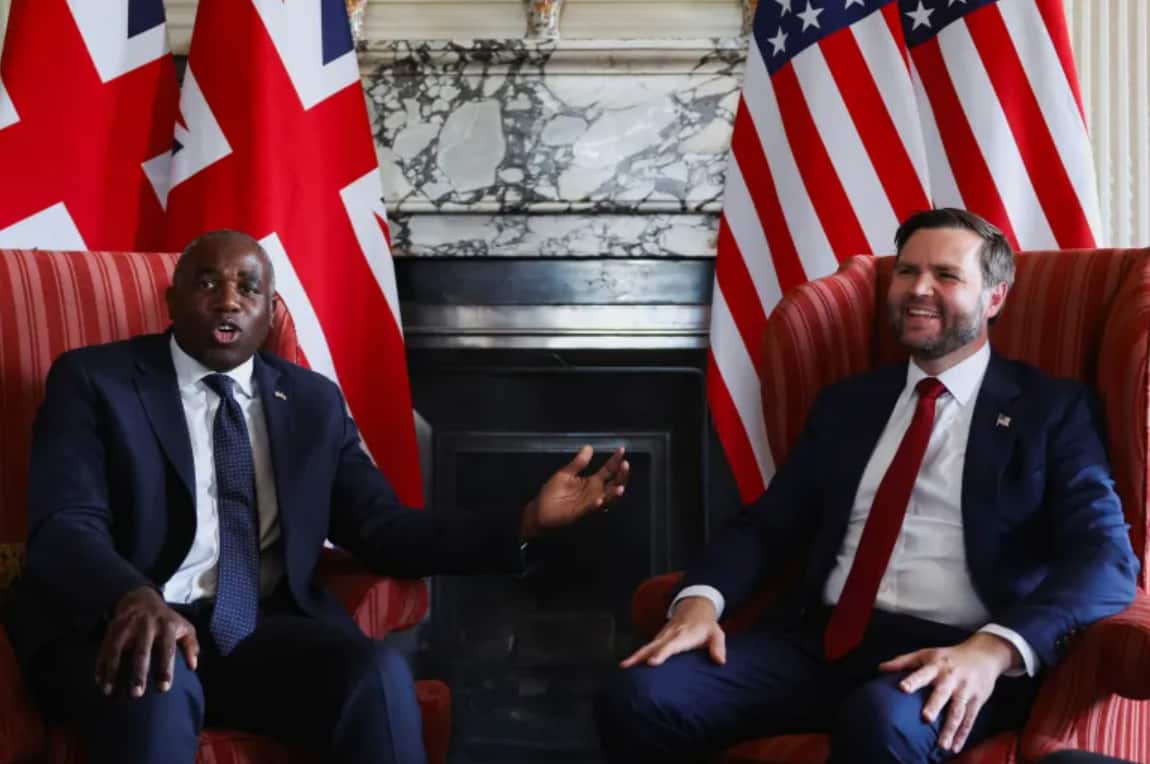 JD Vance says US won’t recognize Palestinian State during his UK visit