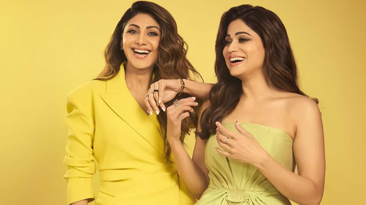 PICS: Shilpa Shetty and Shamita Shetty celebrate Raksha Bandhan in style