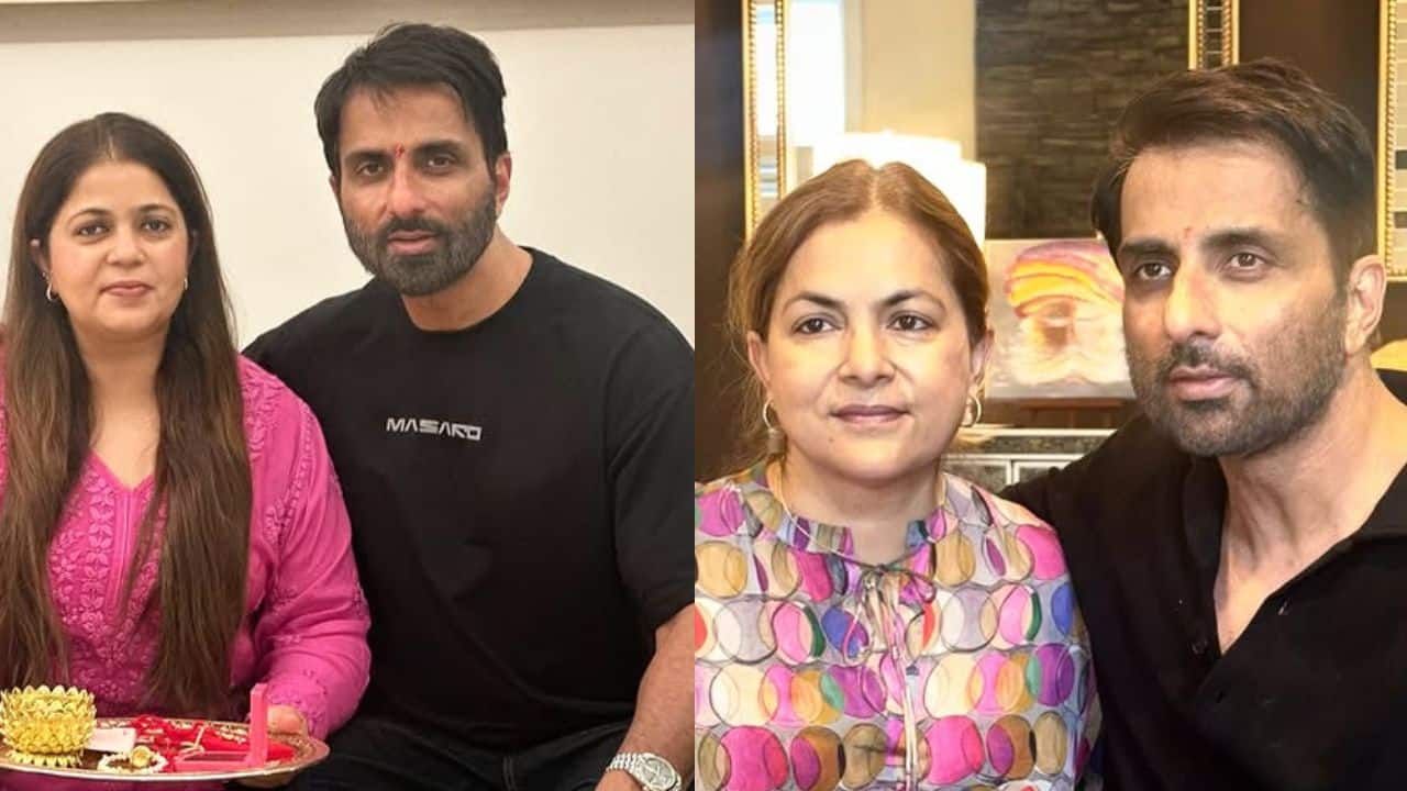 Sonu Sood misses celebrating Raksha Bandhan with sisters Mona and Malvika: "Milte hain jald"