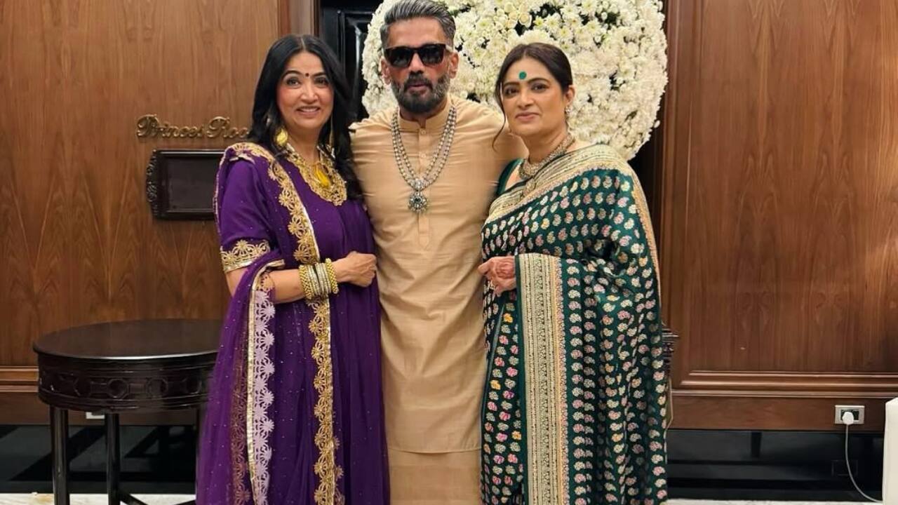 Suneil Shetty Suneil Shetty shared a photo with his sisters on Rakhi and wrote, “With these two by my side, I’ve never had to look far for strength, love, or grounding. Grateful today... And every single day. Happy Raksha Bandhan.” Suneil Shetty Suneil Shetty shared a photo with his sisters on Rakhi and wrote, “With these two by my side, I’ve never had to look far for strength, love, or grounding. Grateful today... And every single day. Happy Raksha Bandhan.”
