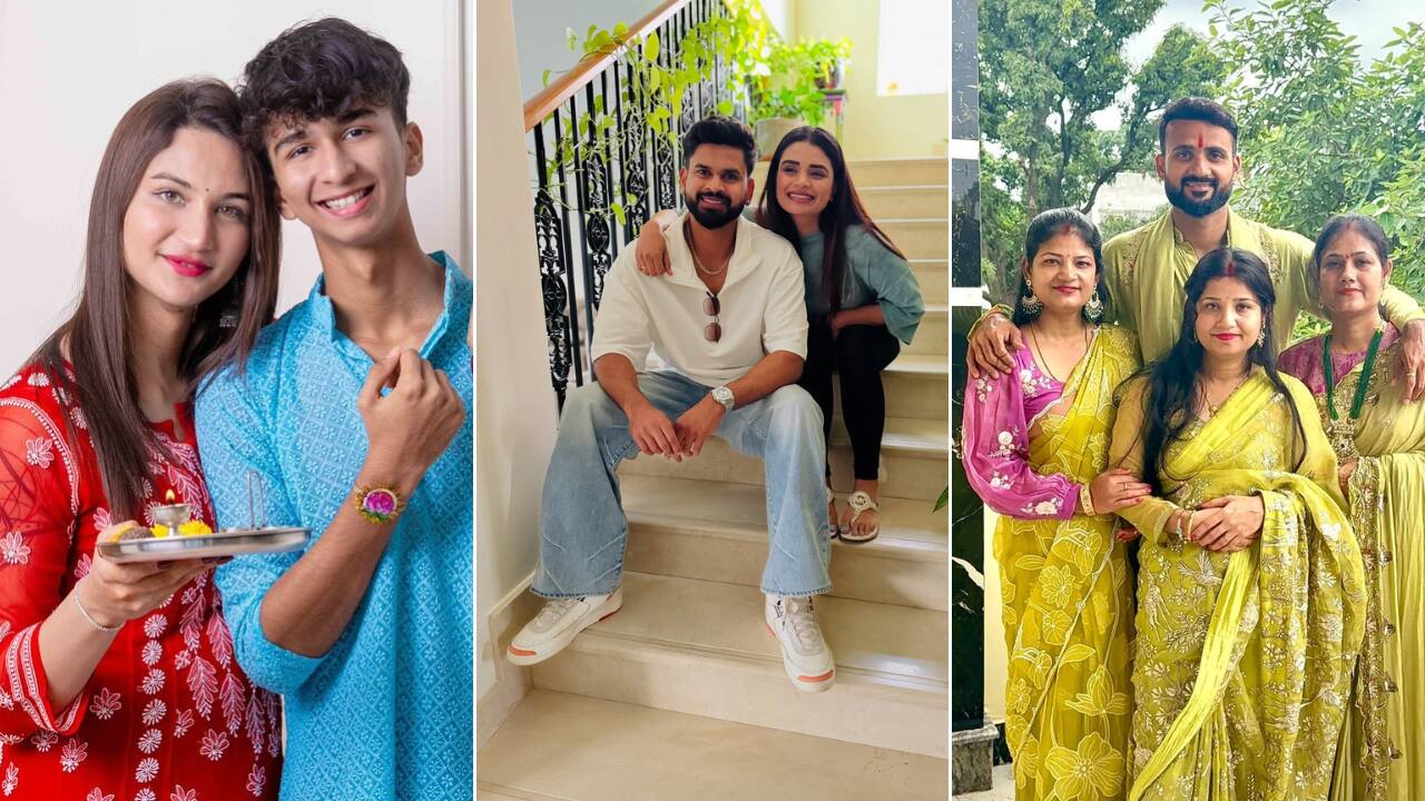 Cricket world celebrates Raksha Bandhan 2025 with heartwarming moments. (Photos: Instagram)