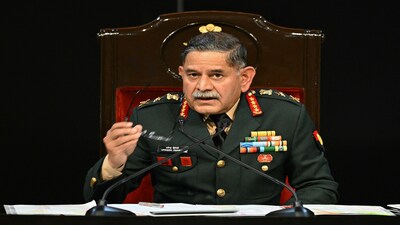 Indian army chief General Upendra Dwivedi. 