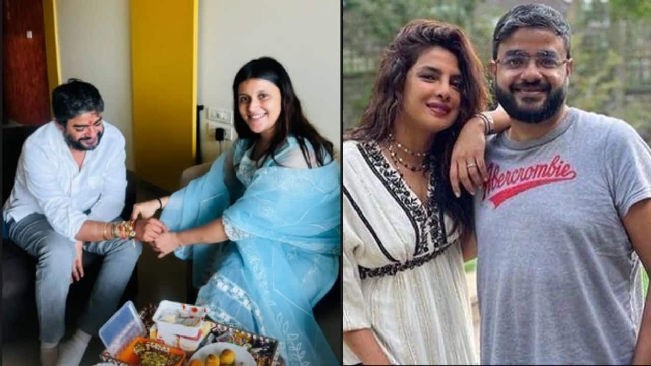 Priyanka Chopra misses Raksha Bandhan with brother Siddharth due to SSMB29 shoot, thanks cousin Mannara for tying Rakhi