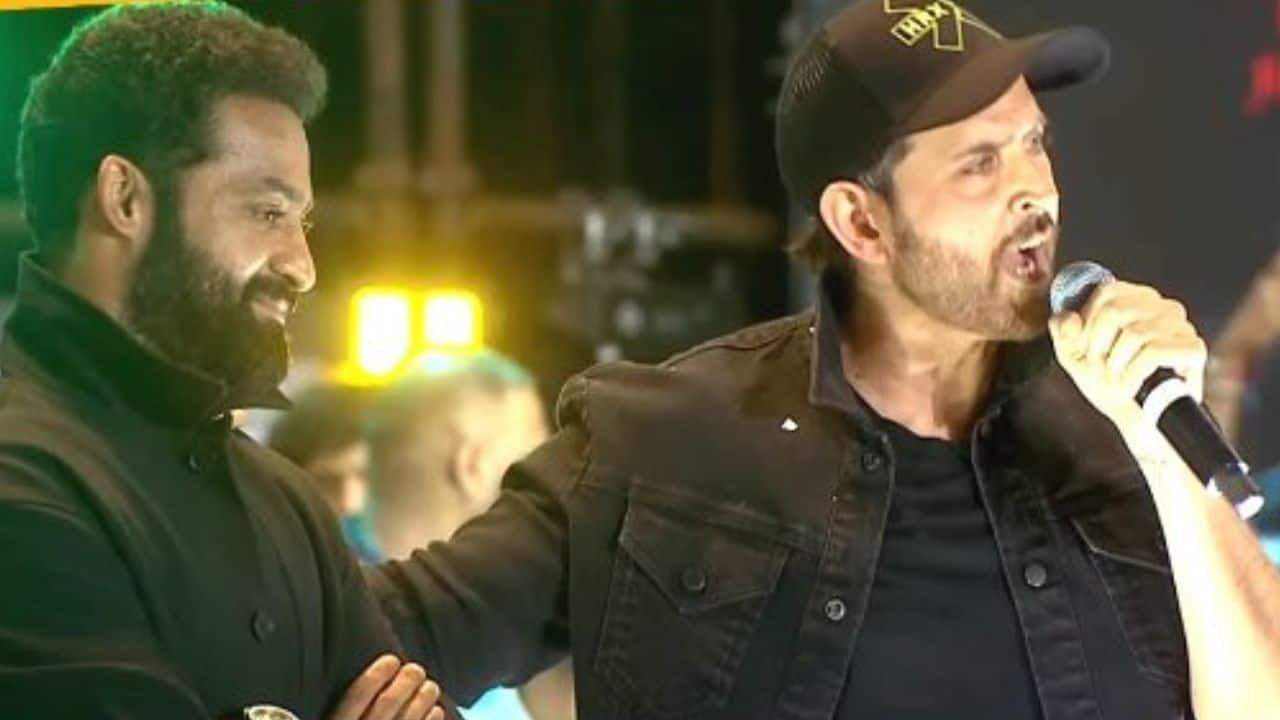 Hrithik Roshan praises War 2 co-star Jr. NTR at the pre-release event: "He is a one-take final-take star"