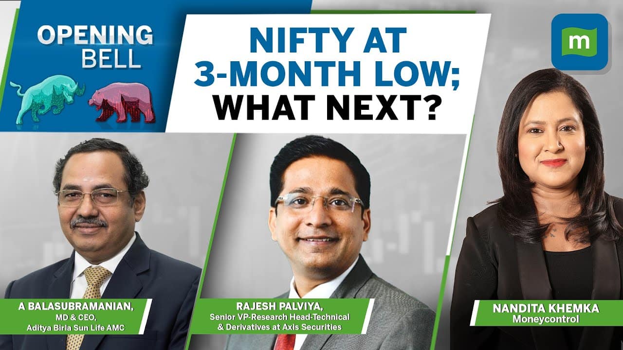 Nifty’s Sixth Weekly Fall Underscores Market Caution; Tata Motors In Focus| Opening Bell Live