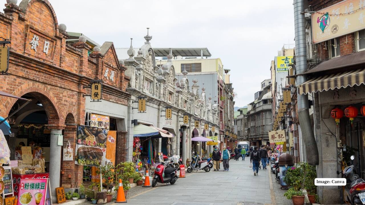 6. Taoyuan, Taiwan Taoyuan is a haven for nature lovers, with riverside parks and scenic trails. Daxi Old Street offers charming historic architecture and delicious local snacks. Visitors can cycle along the river or have a picnic in the green spaces. (Image: Canva)