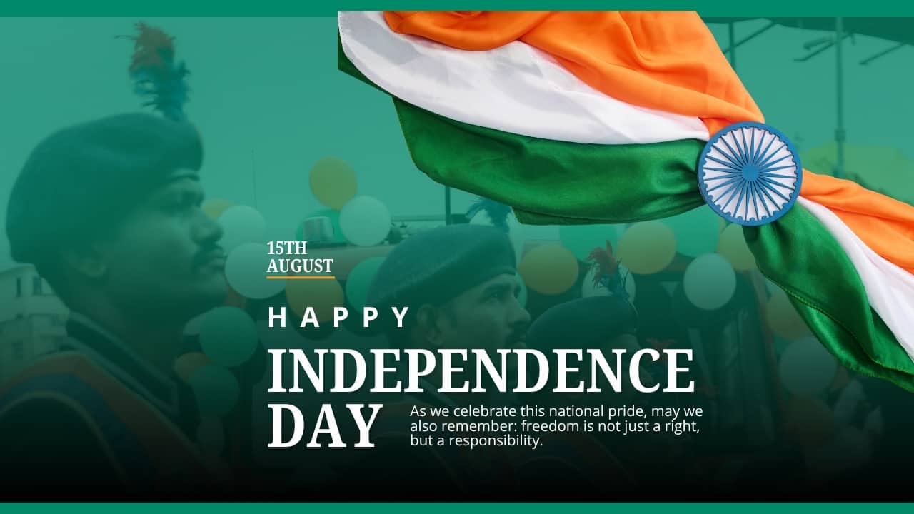 Happy Independence Day 2025: 50+ simple and heartfelt wishes, patriotic quotes, inspiring messages, whatsapp status ideas to show your love for the Nation Happy Independence Day 2025: 50+ simple and heartfelt wishes, patriotic quotes, inspiring messages, whatsapp status ideas to show your love for the Nation