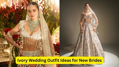 9 stunning ivory wedding looks for new bride: Trending designer inspiration