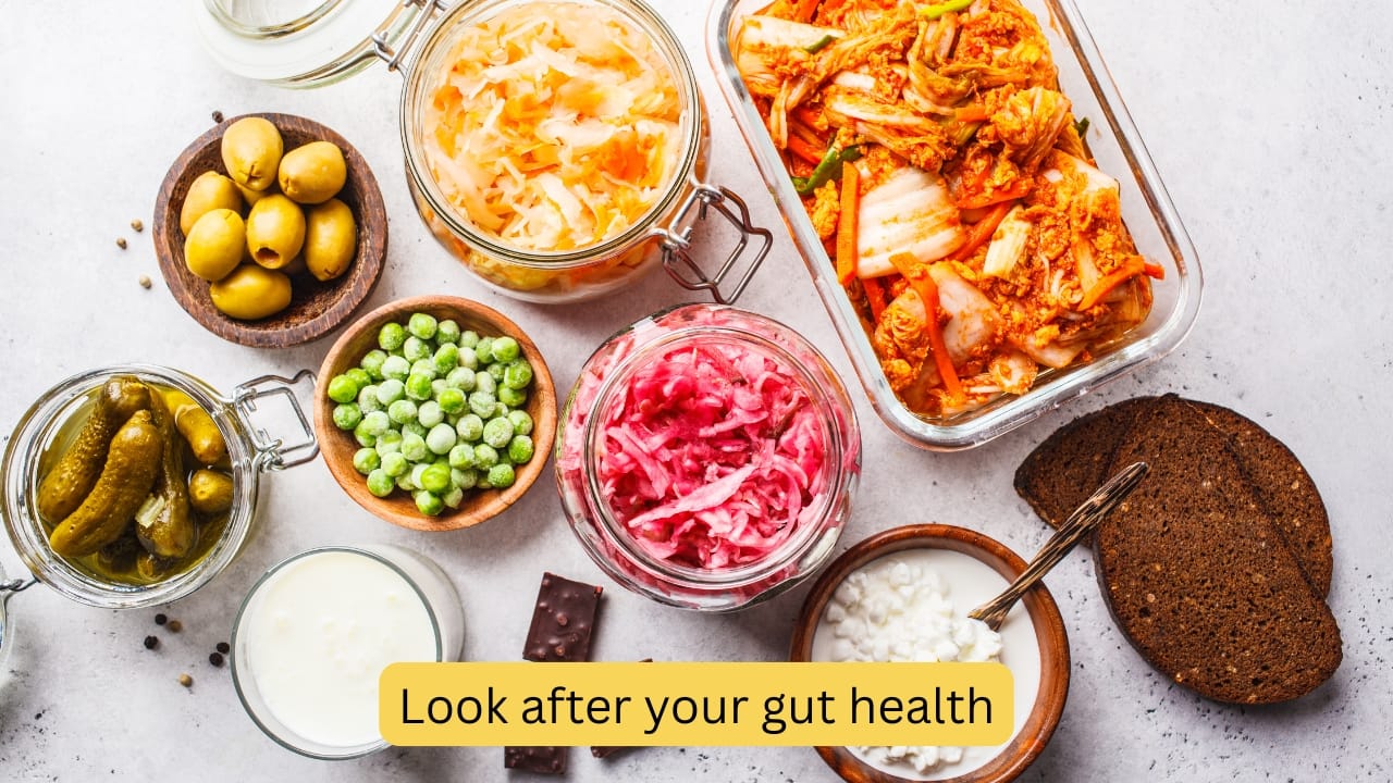 Look after your gut health Your gut is home to billions of bacteria that help digest food and regulate appetite. High sugar and fat upset this balance, causing inflammation and disrupting metabolism. “This throws fuel on the fire for gaining that stubborn belly fat. Dr Sabharwal says, “A healthy gut is the foundation of good health, don’t ignore it.” (Image: Canva)