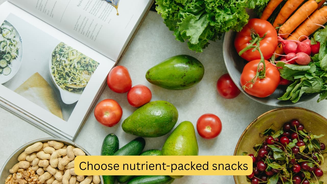 Choose nutrient-packed snacks Crunchy chips or sugary treats might satisfy your taste buds, but they’re unhealthy for your body. Lacking fibre, protein, and vitamins, they leave you nutrient-starved despite the calories. Over time, this can reduce your energy and leave you feeling worn out. (Image: Canva)