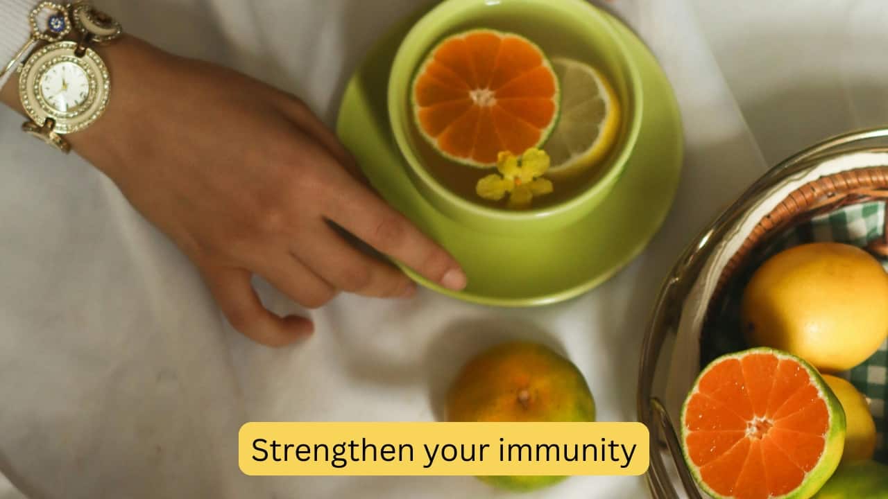 Strengthen your immunity Too much sugar and fat weaken your immune system, making you more vulnerable to infections. Choosing wholesome foods means your body has the tools to fight off bugs and heal faster. (Image: Canva)