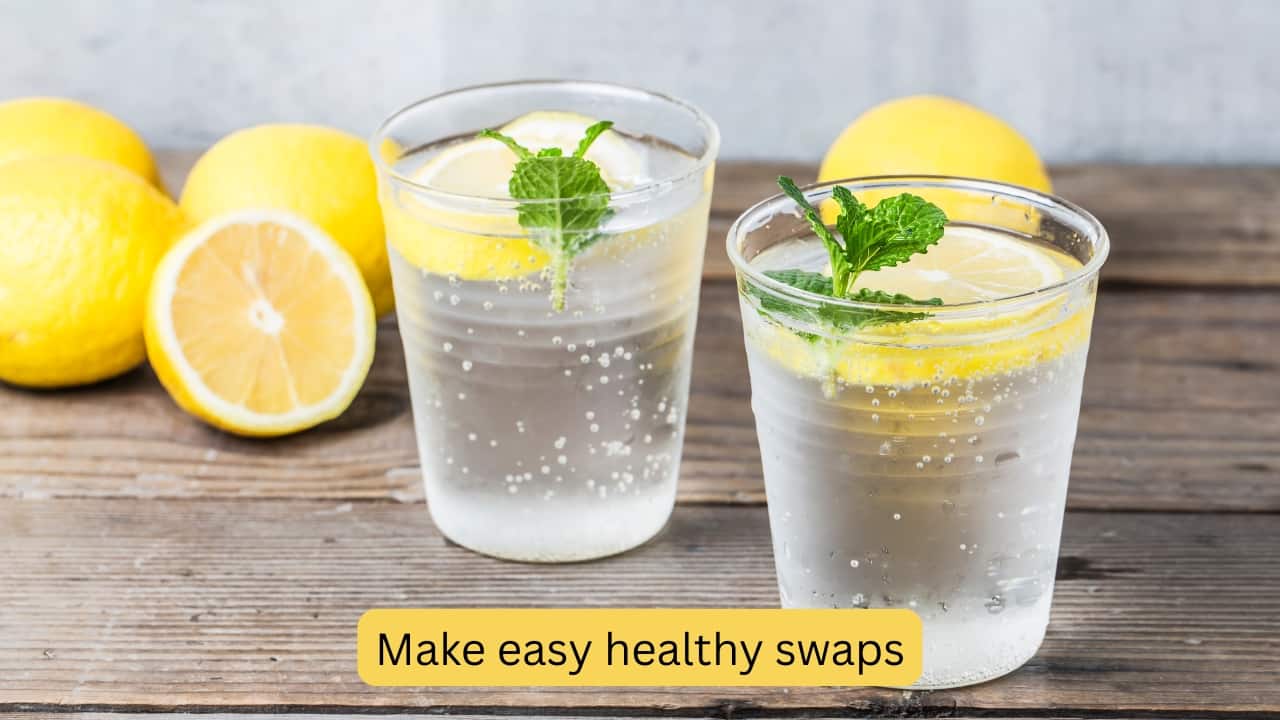Make easy healthy swaps Cut down, don’t avoid the foods completely. Swap crisps for roasted nuts, sugary sweets for fresh fruit, and fizzy drinks for water or herbal teas. Dr. Sabharwal assures, “Small swaps like these can add up, boosting your health and energy without feeling like a chore.” (Image: Canva) (Disclaimer: This article, including health and fitness advice, only provides generic information. Don’t treat it as a substitute for qualified medical opinion. Always consult a specialist for specific health diagnosis)