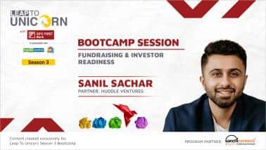 Sanil Sachar, Partner, Huddle Ventures