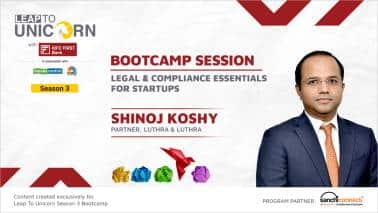 Shinoj Koshy, Partner, Luthra &amp; Luthra