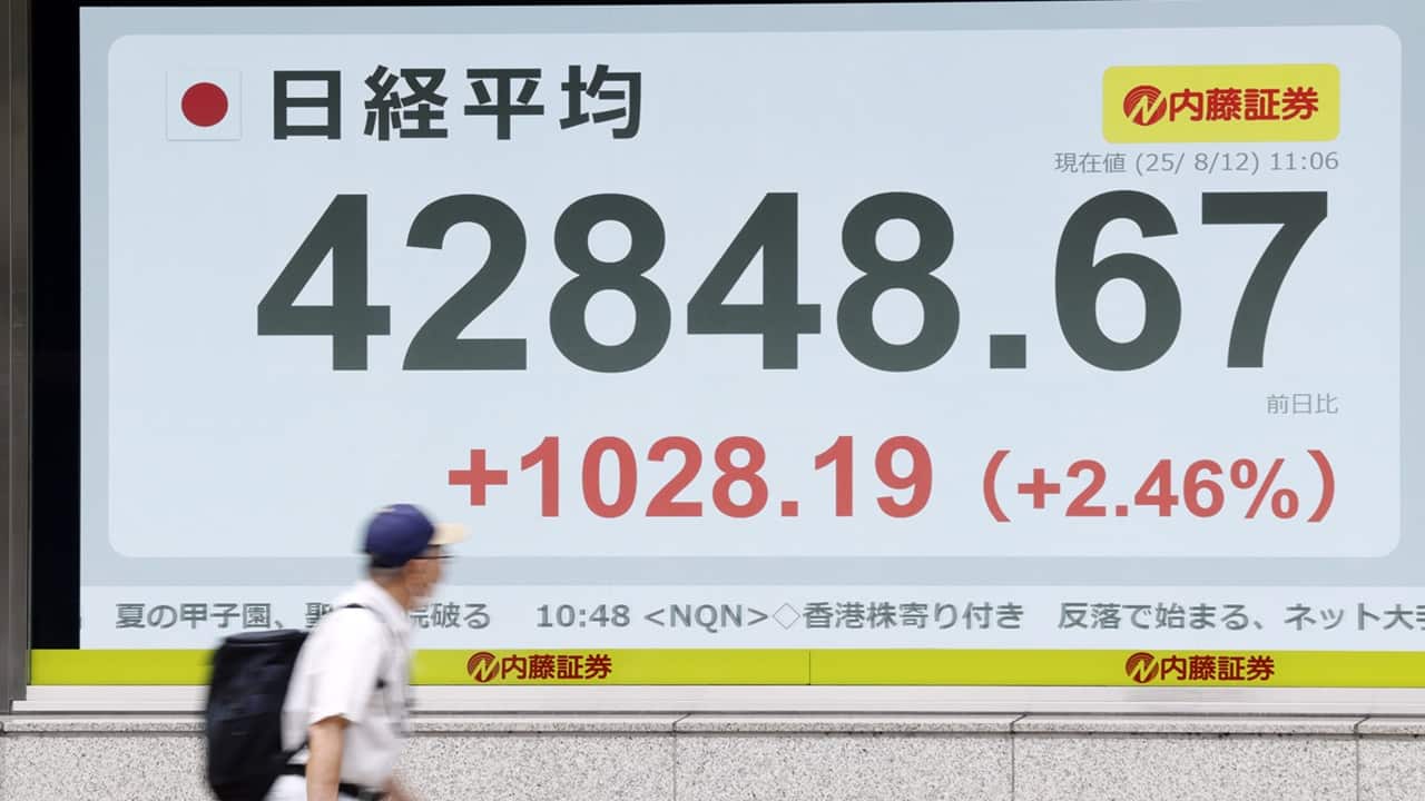 Japan’s Nikkei hits record high on tariff relief, tech rally