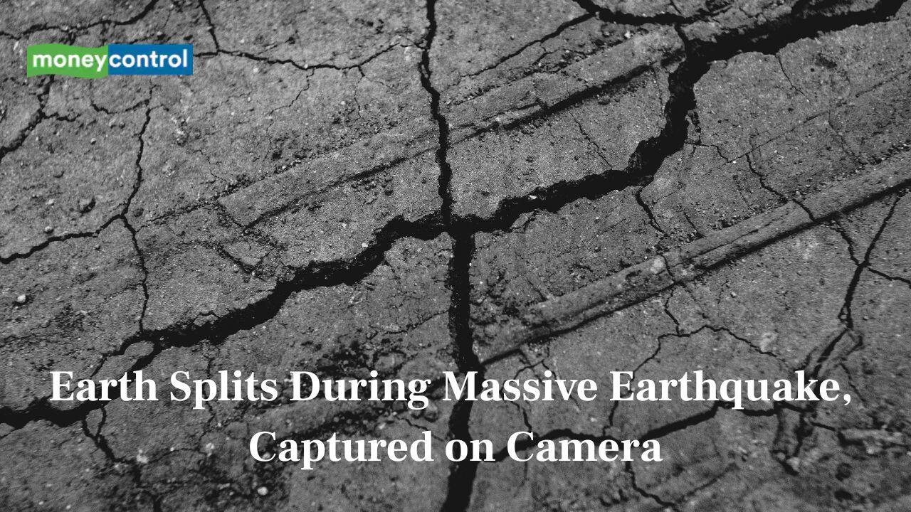 Earth Splits in seconds during earthquake captured in real-time footage for first time – Watch video
