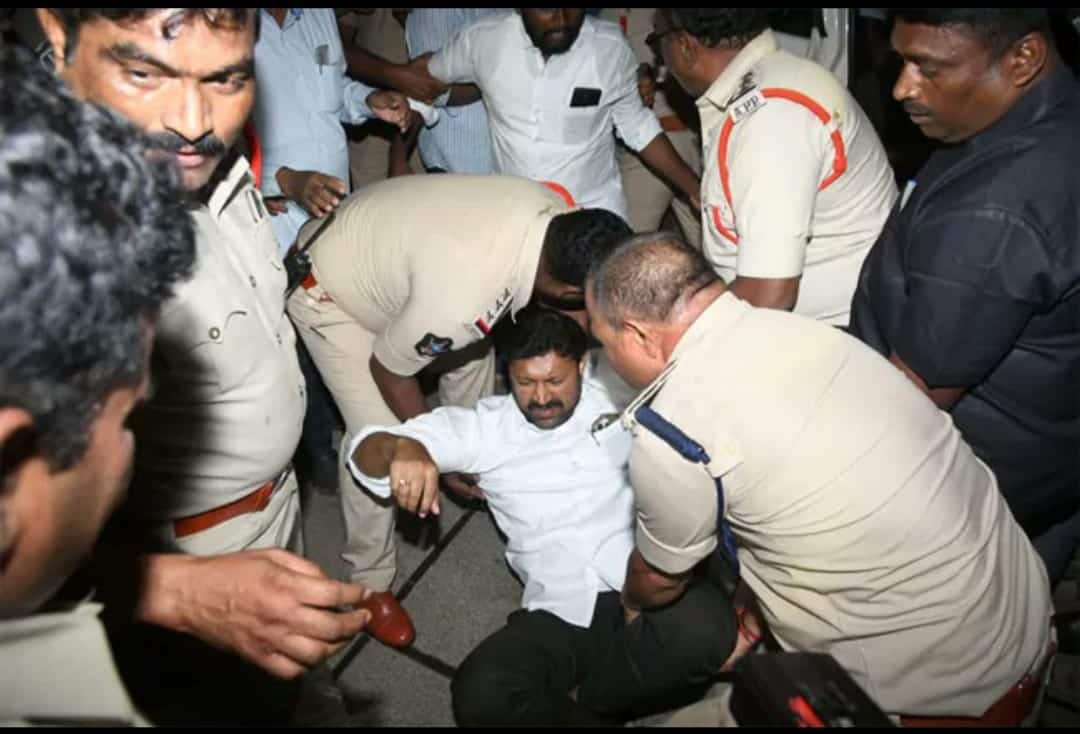 Andhra's Pulivendula ZPTC polls begin on stormy note, police take Kadapa MP YS Avinash Reddy into custody