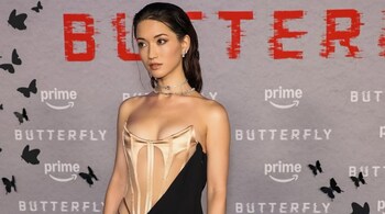 Reina Hardesty at the premiere of Butterfly