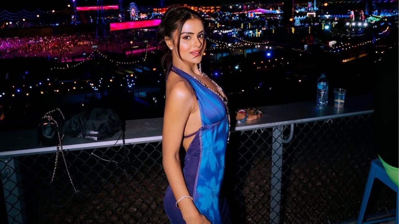 Blue Sea Look  In a serene blue outfit, Priyanka brings a refreshing, breezy vibe reminiscent of a beach sunset. The cool tones highlight her natural glow and relaxed elegance.