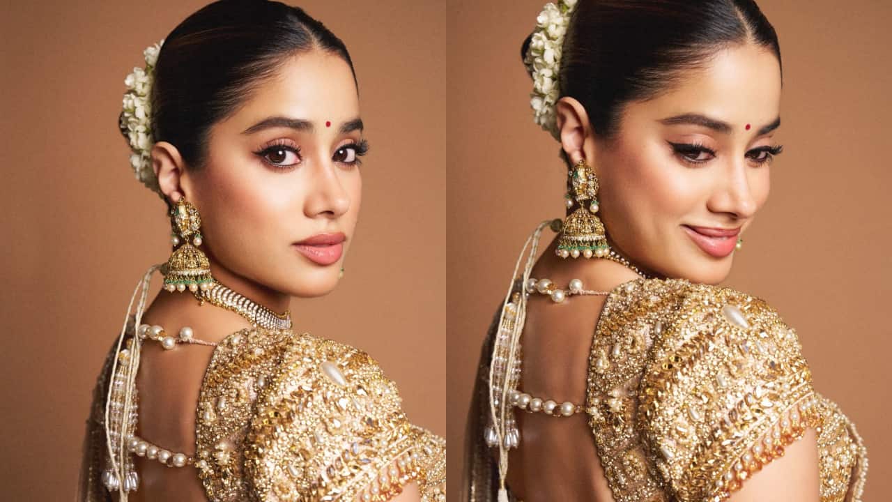 7. Minimal makeup with a soft blush, nude lips, and a hint of kohl keeps the focus on the outfit.