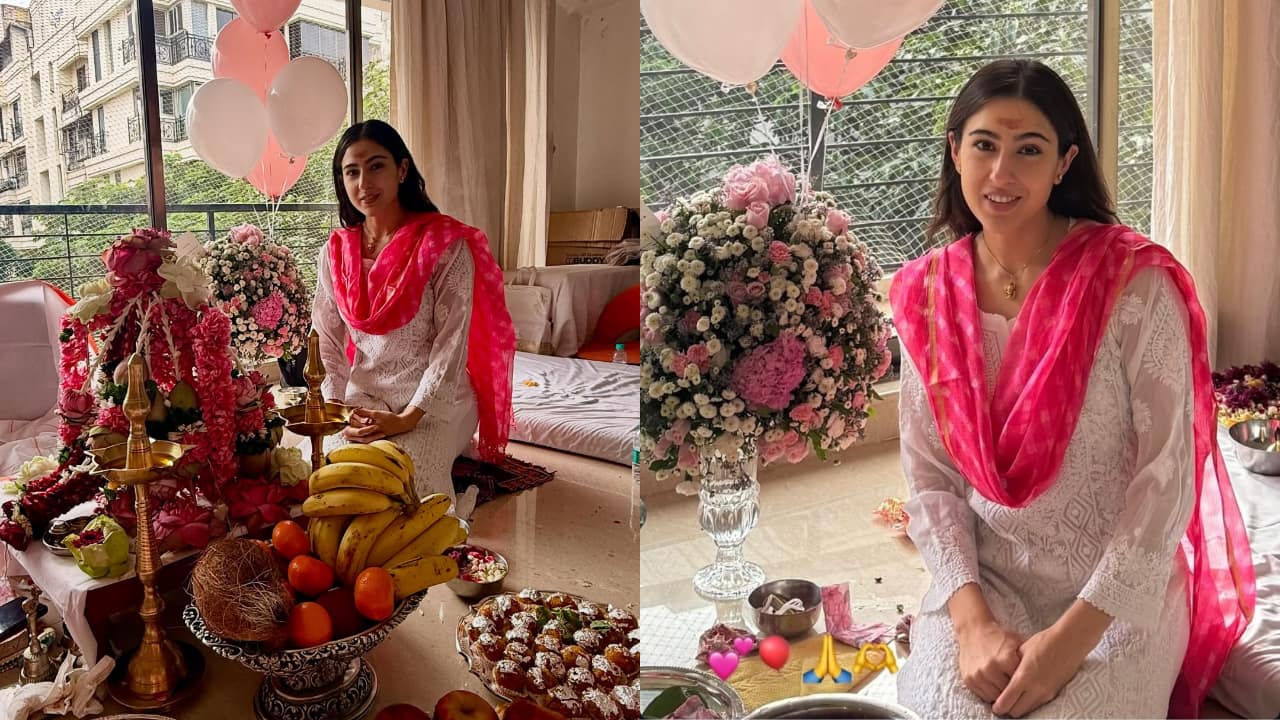 Sara Ali Khan thanks fans for showering wishes on her birthday, writes, "thankful and blessed"