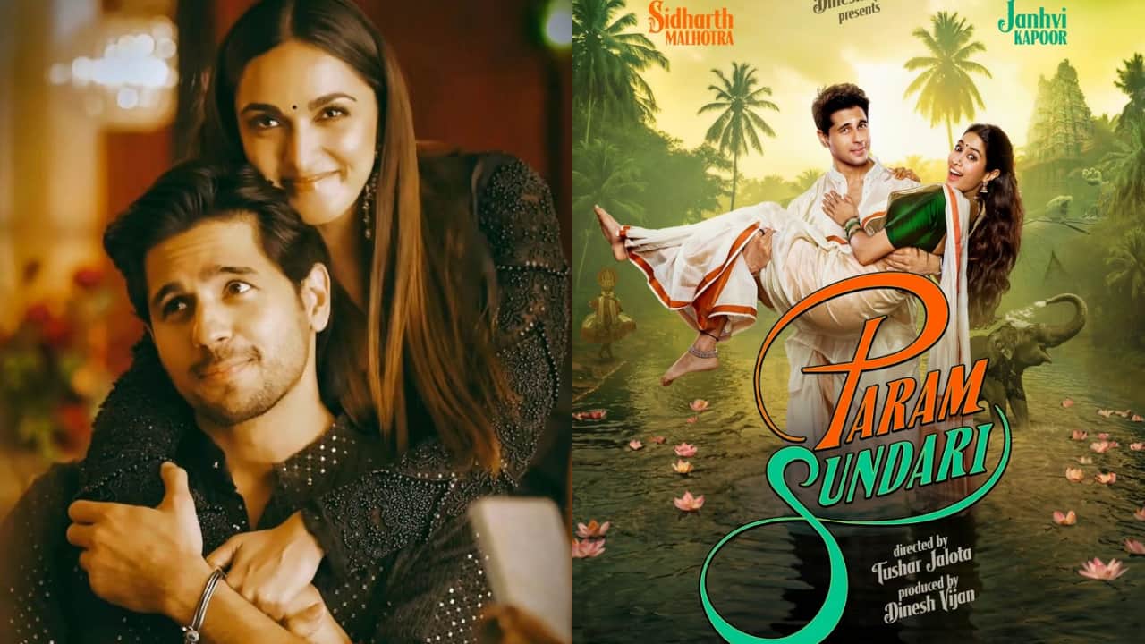 Kiara Advani calls ‘Param Sundari’ a “Masti Overload” as Sidharth Malhotra and Janhvi Kapoor’s trailer wins hearts