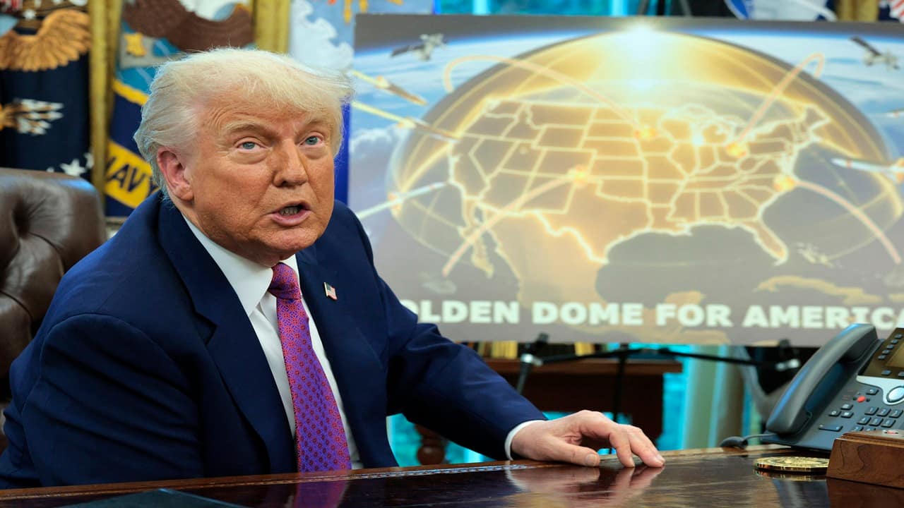 Space force awards secret contracts for Golden Dome interceptors