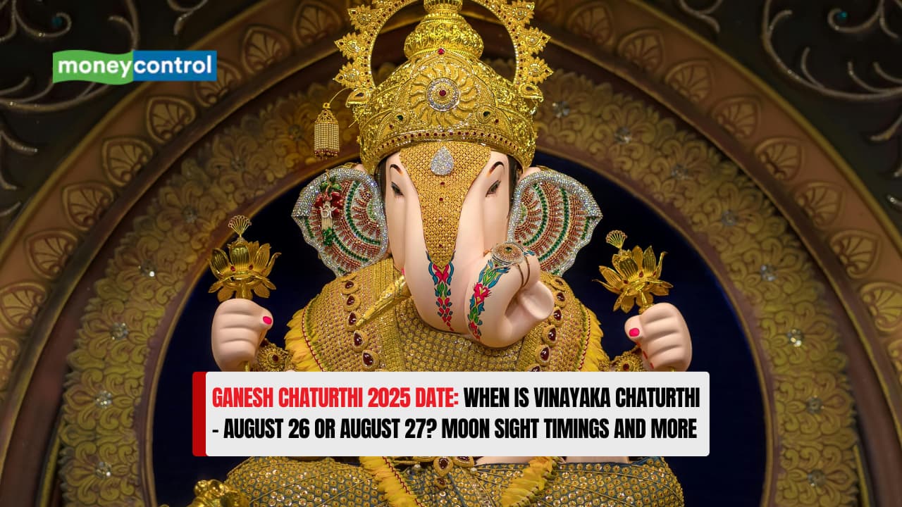 Ganesh Chaturthi 2025 Date: When is Vinayaka Chaturthi - August 26 or August 27? Moon Sight Timings and more
