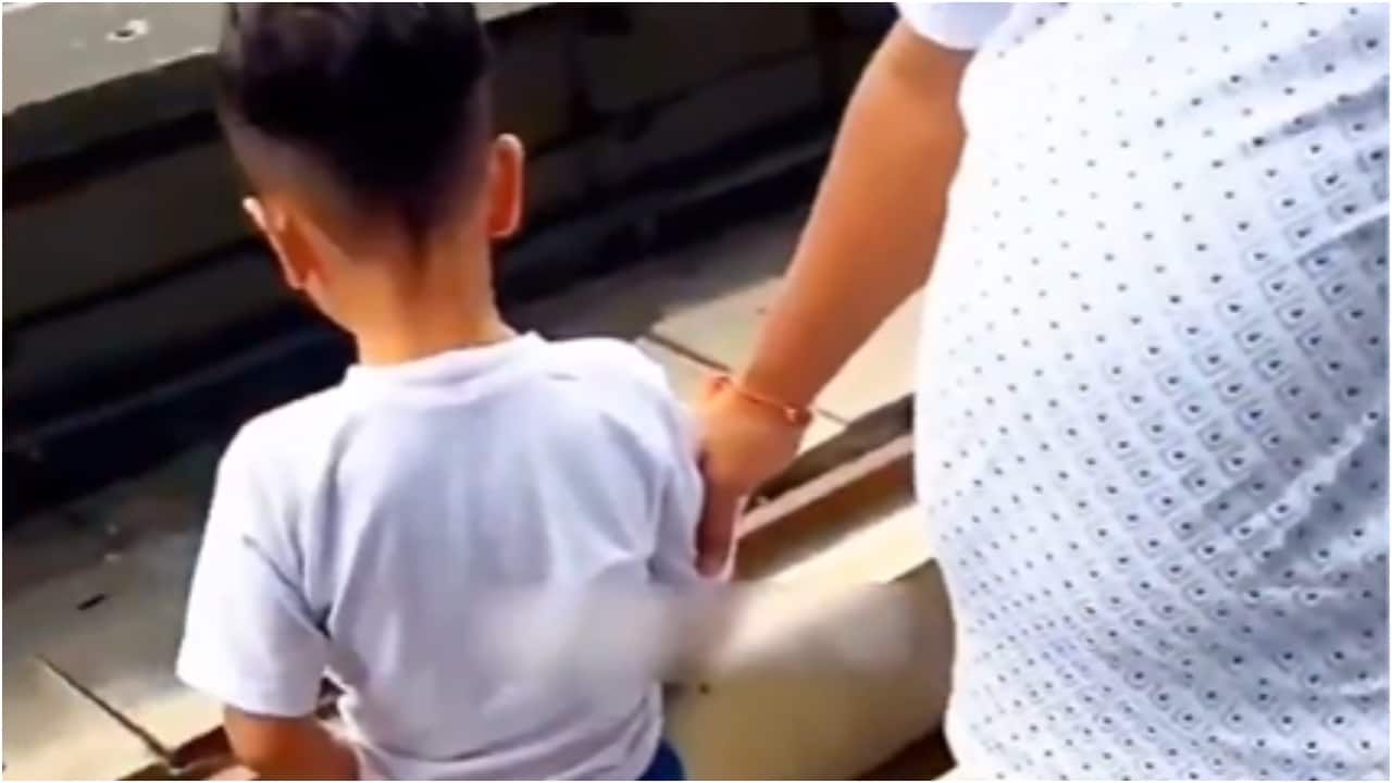 Outrage after man lets child urinate on Delhi Metro tracks at Inderlok station: 'Make him clean it'