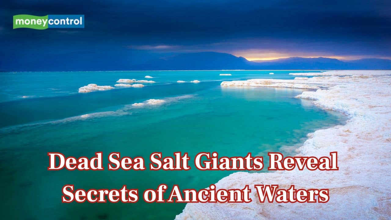 Dead sea’s mysterious salt giants tell the story of Earth’s past, study finds