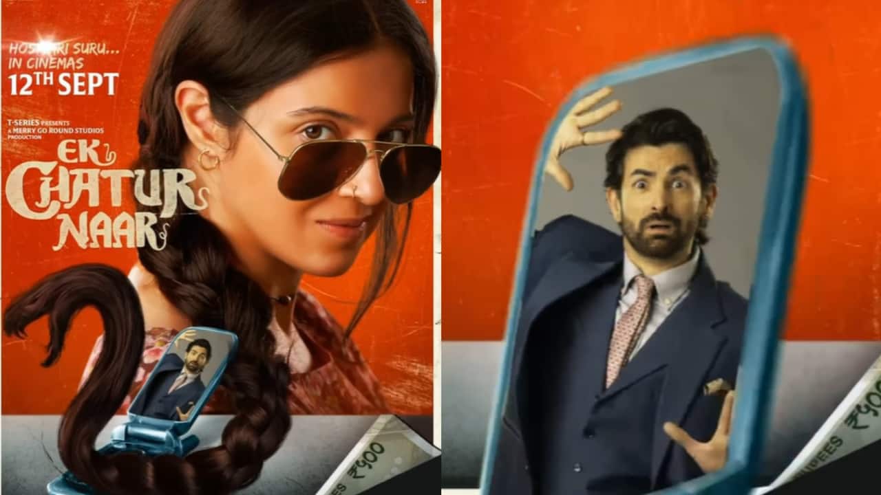 Ek Chatur Naar First Look OUT: Divya Khossla, Neil Nitin Mukesh’s poster teases wit, drama, and twists