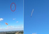 ‘This speed is insane’: Mystery streak across English sky leaves viewers baffled | WATCH