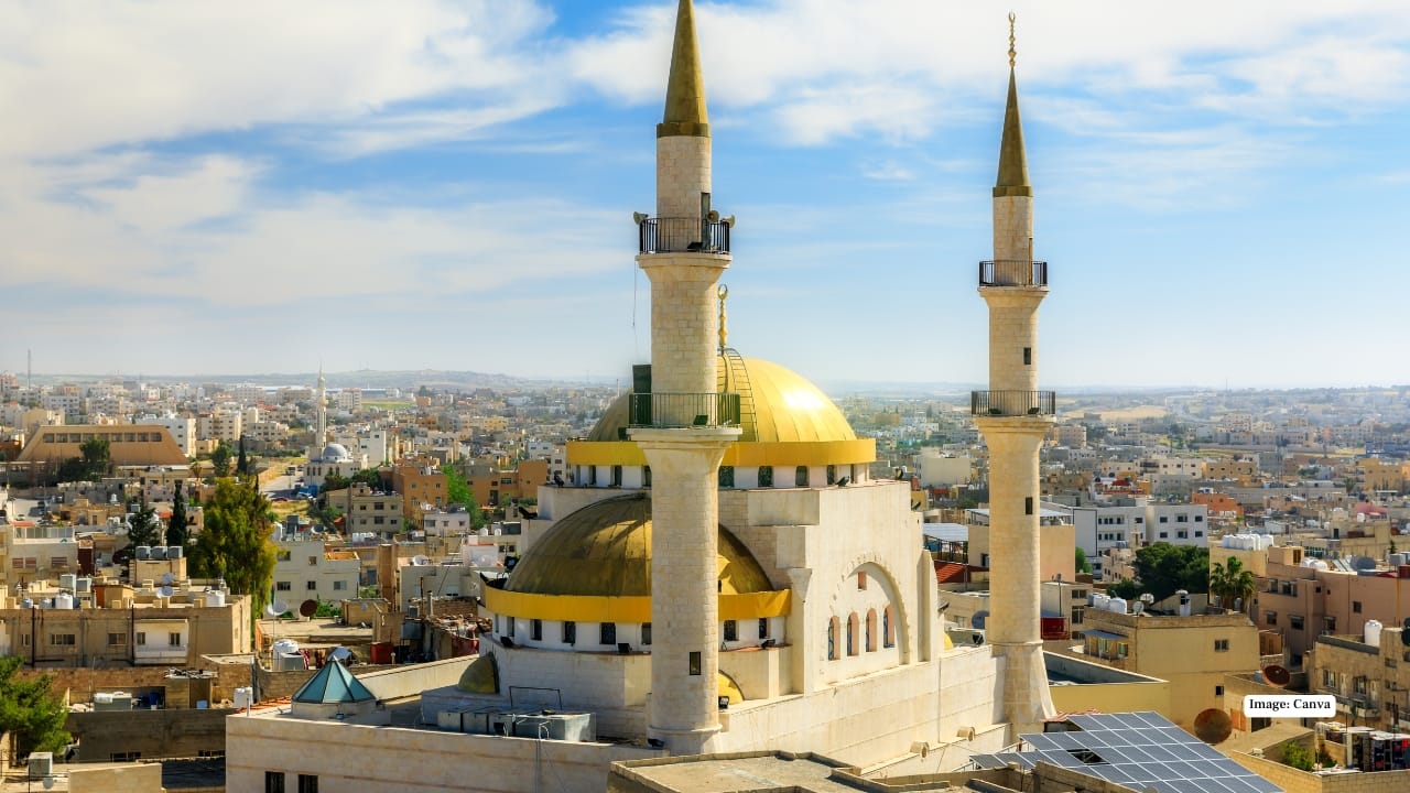 7. Madaba – Mosaic City Known as the “City of Mosaics,” Madaba dazzles with intricate floor mosaics dating back centuries. The St. George Church, home to the famous 6th-century mosaic map of the Holy Land, is a must-see for history enthusiasts. (Image: canva)