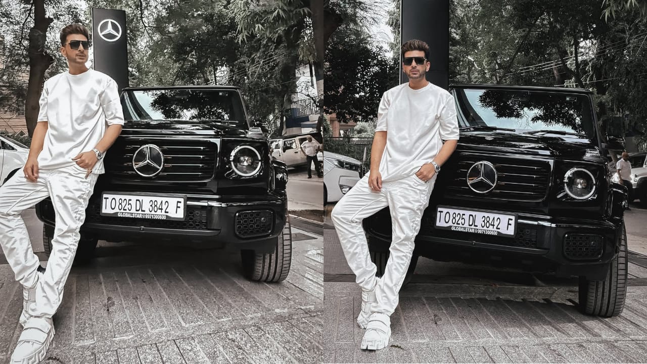 Karan Kundra flaunts new black Mercedes G-Wagon worth Rs 3.7 crore