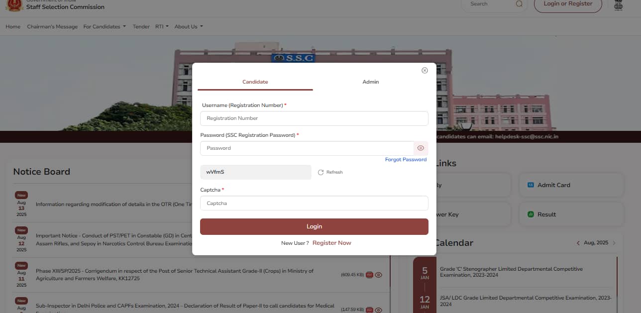 SSC OTR Edit Window Opens Today: Make Corrections by August 31