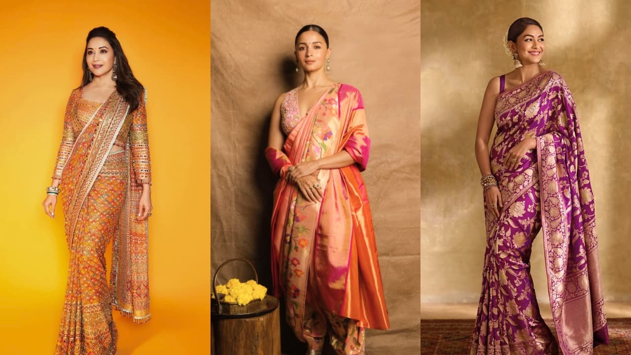 9 stunning traditional sarees to wear on Independence Day