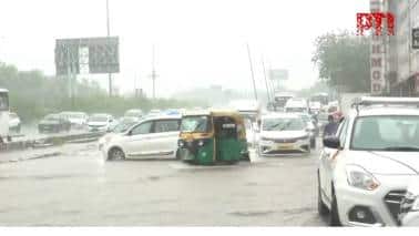 Areas including Delhi's Lajpat Nagar, RK Puram, Lodhi Road, and Delhi-Haryana border witnessed intense showers. The rain has slowed rush-hour traffic in the capital. (Photo: X)