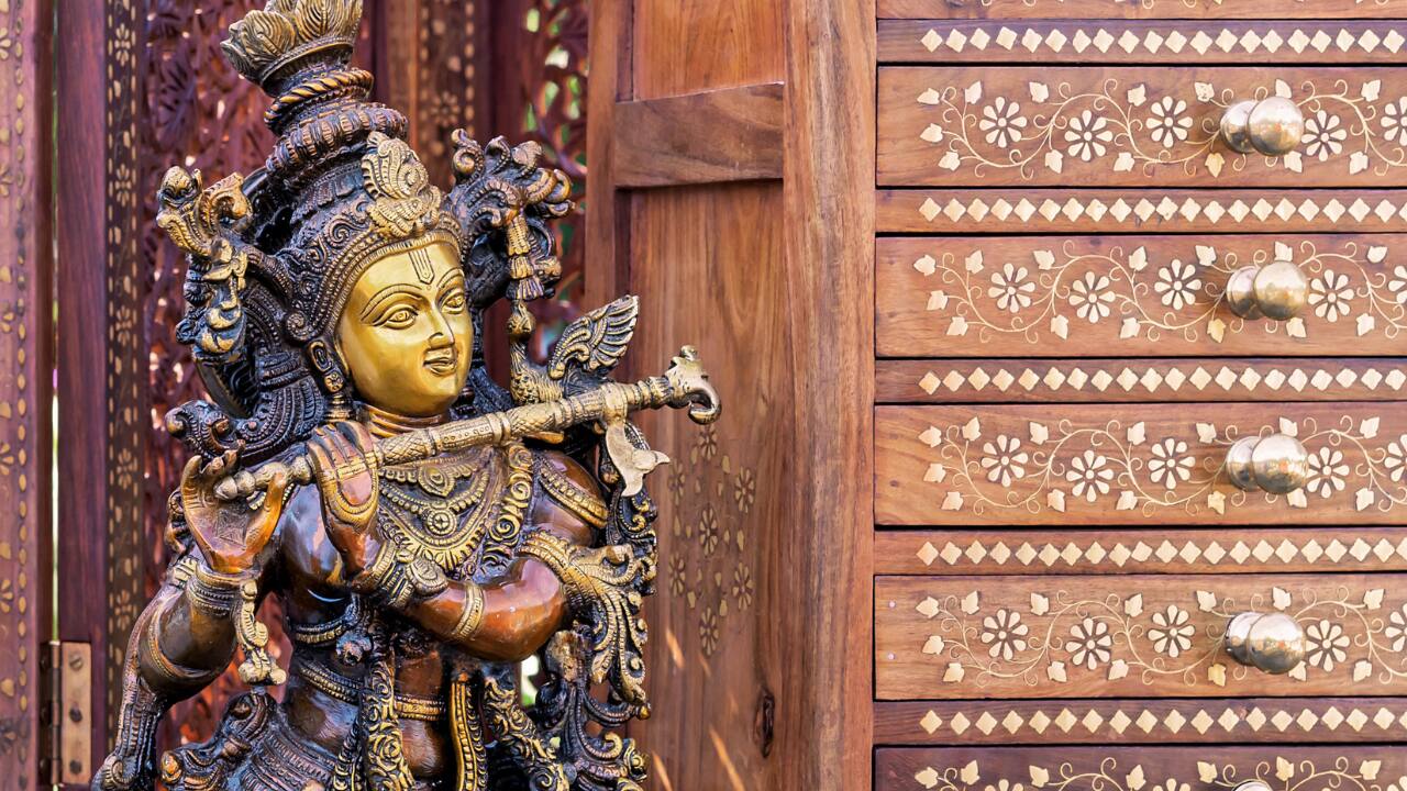 &quot;I am the origin of all creation. Everything proceeds from Me; the wise, knowing this, worship Me with love.&quot; (image: canva)