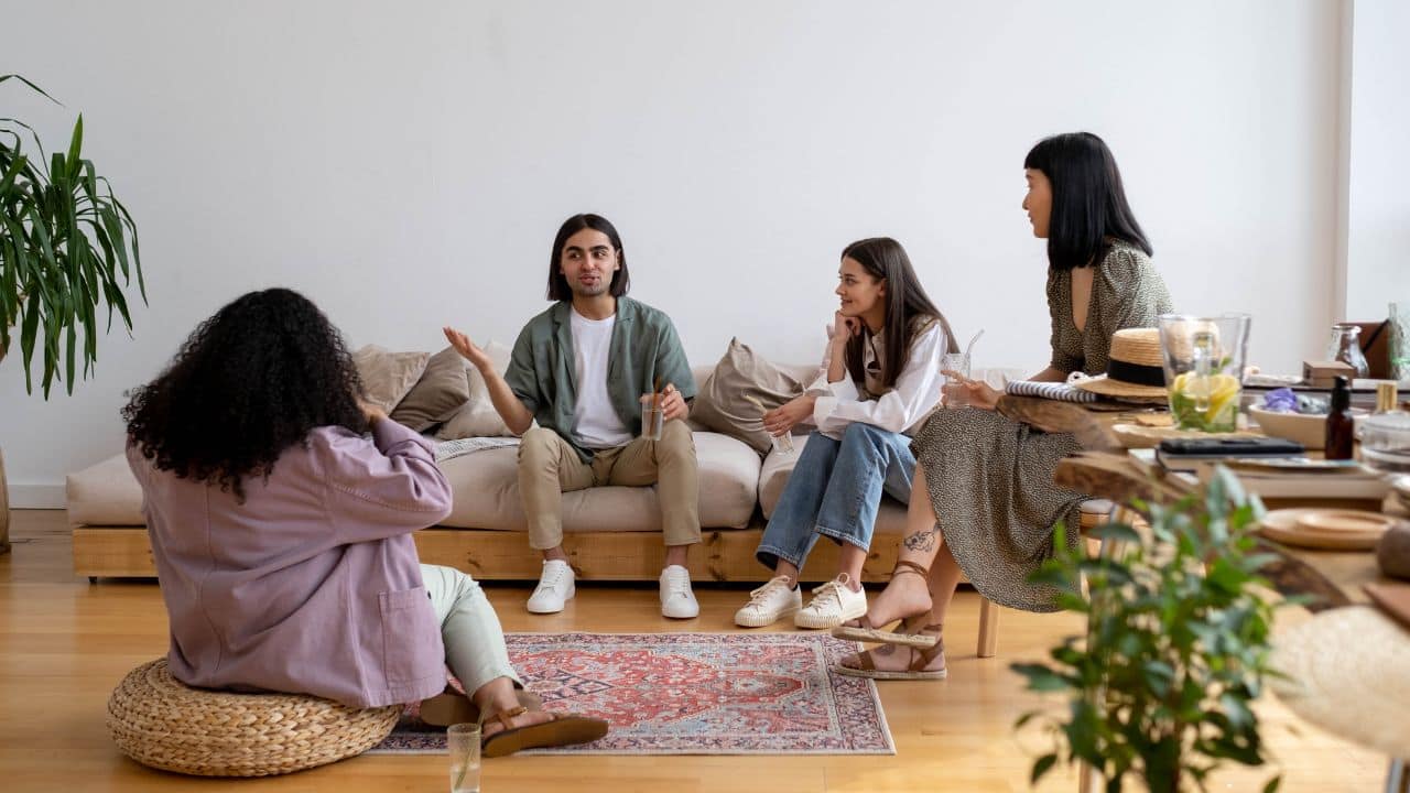 Share grocery and household shopping equitably