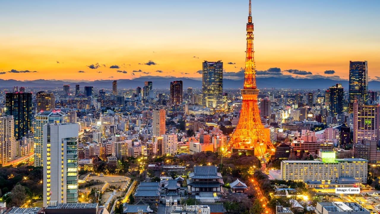 4. Tokyo Tokyo redefines urban living through green spaces, pedestrian-friendly infrastructure, and cutting-edge transport. Luxury shopping districts, historic temples, and cultural experiences coexist with high-tech innovation, making the city resilient, livable, and endlessly fascinating for visitors and residents alike. (Image: Canva)