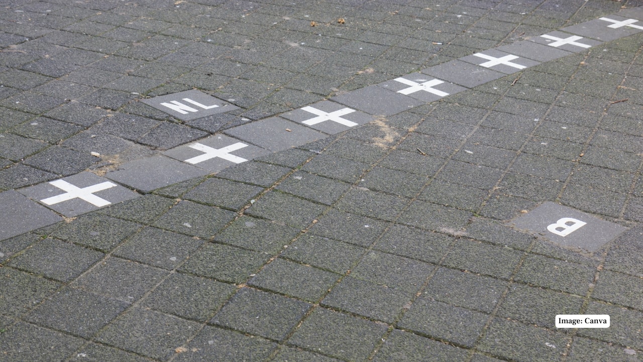 1. Baarle, Belgium–Netherlands In the town of Baarle, the border zigzags through streets, cafes, and even houses. You can sip coffee in the Netherlands while your table is in Belgium. (Image: Canva)