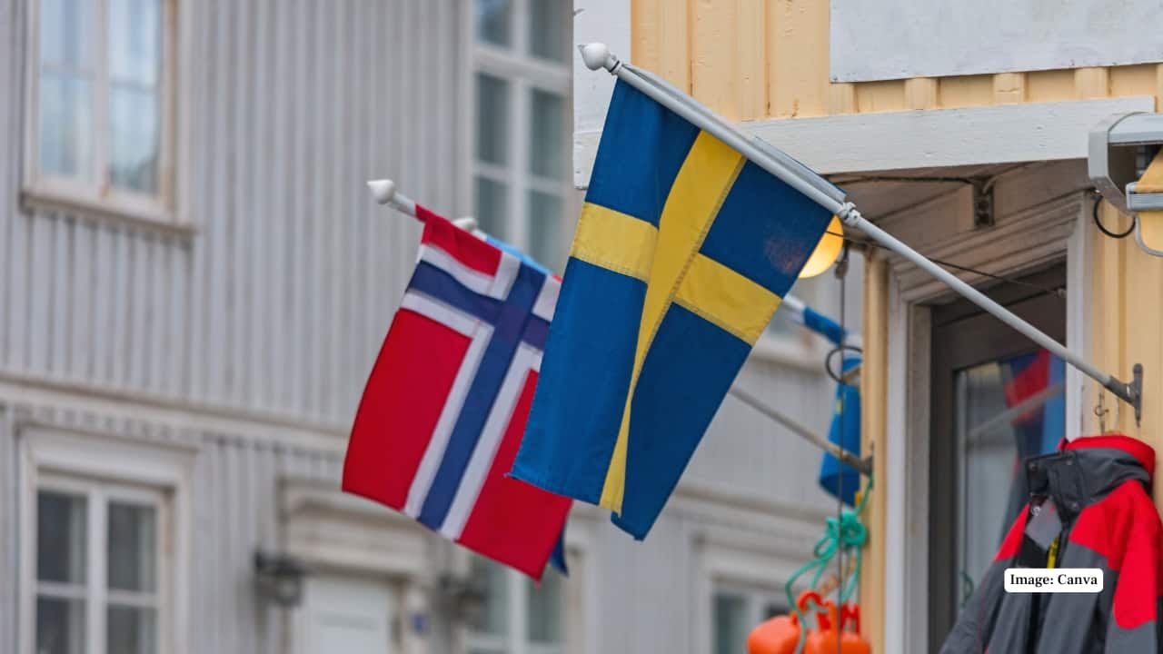 8. Norway–Sweden Border In certain rural areas, the border is marked only by stone markers in forests. Skiers in winter can cross back and forth without realizing it. (Image: Canva)