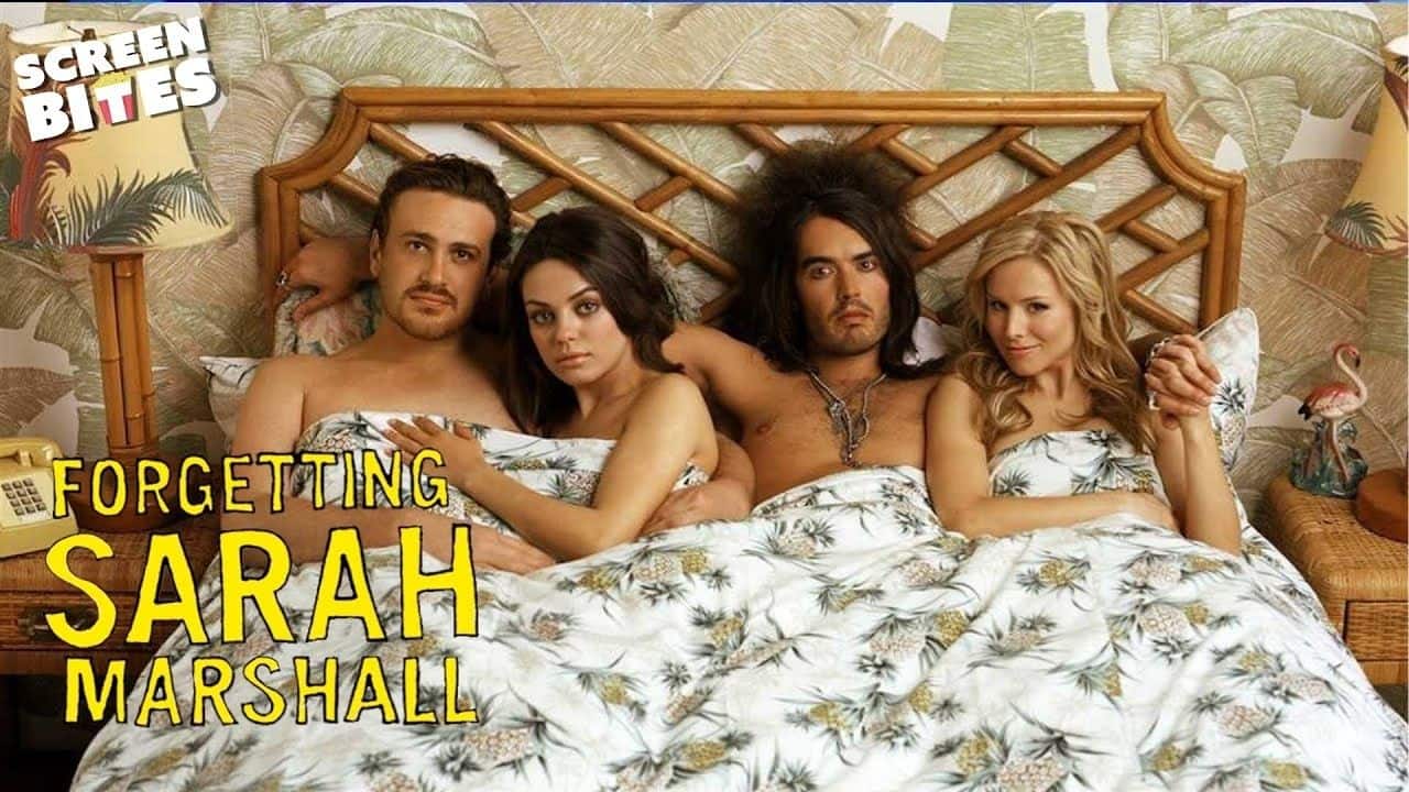 Forgetting Sarah Marshall (2008) As the warm and grounded Rachel, Kunis helps Jason Segel’s heartbroken character heal in Hawaii. A hilarious and surprisingly heartfelt breakup comedy. Forgetting Sarah Marshall (2008) As the warm and grounded Rachel, Kunis helps Jason Segel’s heartbroken character heal in Hawaii. A hilarious and surprisingly heartfelt breakup comedy.