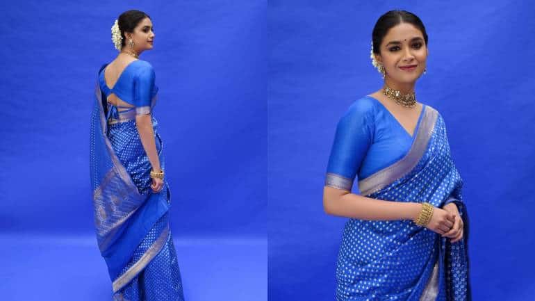 9 ways to style your saree blouse like South star Keerthy Suresh (Image: Instagram)