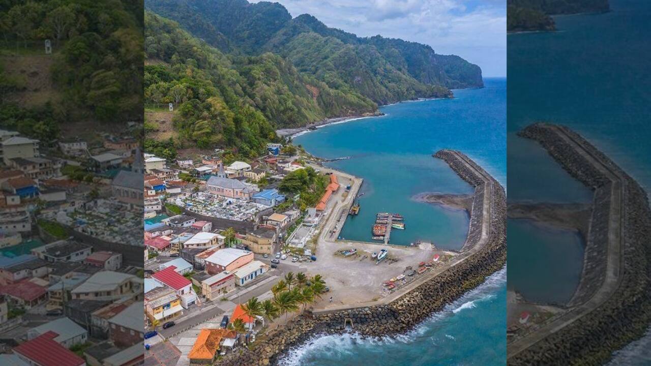 7. Grand’Rivière (Martinique, Overseas Territories) The northernmost village in Martinique surprises with dramatic cliffs, lush tropical landscapes, and Atlantic Ocean vistas. Grand’Rivière’s vibrant culture and natural beauty make it a unique French island gem. (Image: Facebook/Grand-Rivière, La Commune )