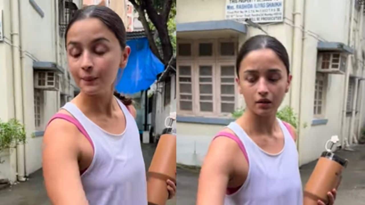 Alia Bhatt calls out paparazzi for crossing the line, says "Aapka building nahi hai, please bhaar jao"