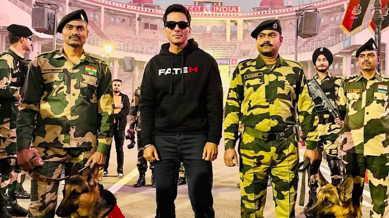 Sonu Sood celebrates Independence Day with Indian army at Attari–Wagah border in throwback pic, see here