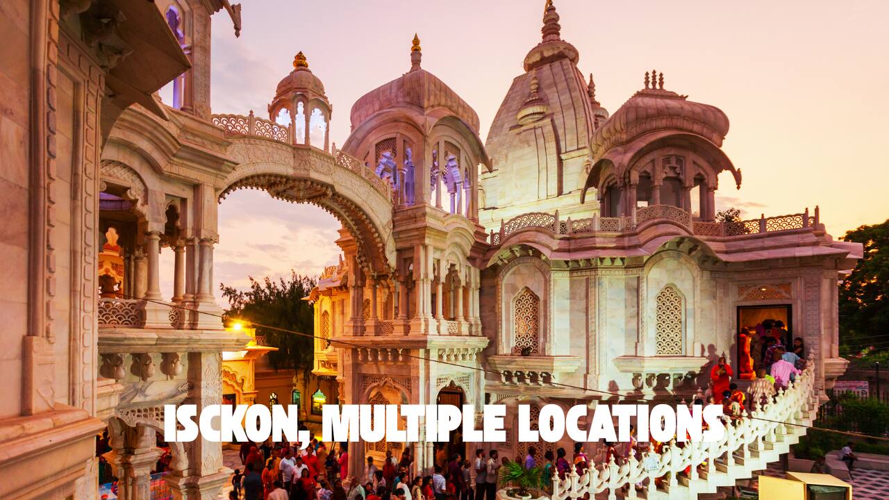 ISKCON is a global movement with temples worldwide, including Delhi, Mumbai, and Vrindavan. These temples, dedicated to Lord Krishna, attract devotees from all backgrounds. (image: canva) ISKCON is a global movement with temples worldwide, including Delhi, Mumbai, and Vrindavan. These temples, dedicated to Lord Krishna, attract devotees from all backgrounds. (image: canva)