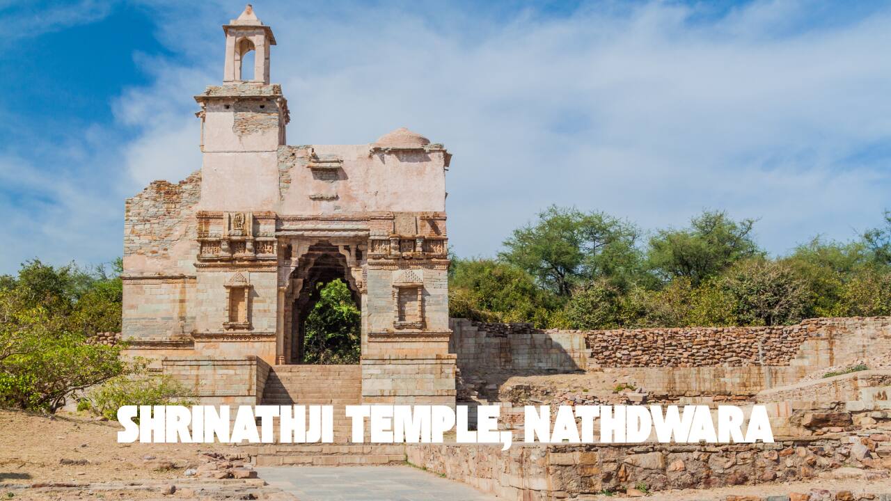 Dedicated to Shrinathji, a form of young Krishna, this Rajasthan temple celebrates Janmashtami with traditional Pushti Marg rituals and joyous music. (image: canva) Dedicated to Shrinathji, a form of young Krishna, this Rajasthan temple celebrates Janmashtami with traditional Pushti Marg rituals and joyous music. (image: canva)
