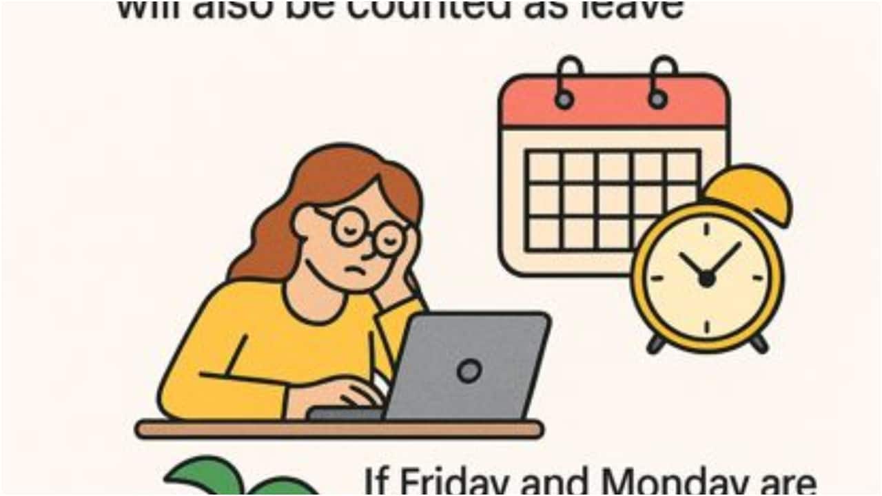 Bengaluru HR professional explains concept of 'sandwich leave'. What is it and why is internet not happy?